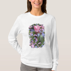 T-shirt Une tulipe aux jardins du Luxembourg, Paris, Franc