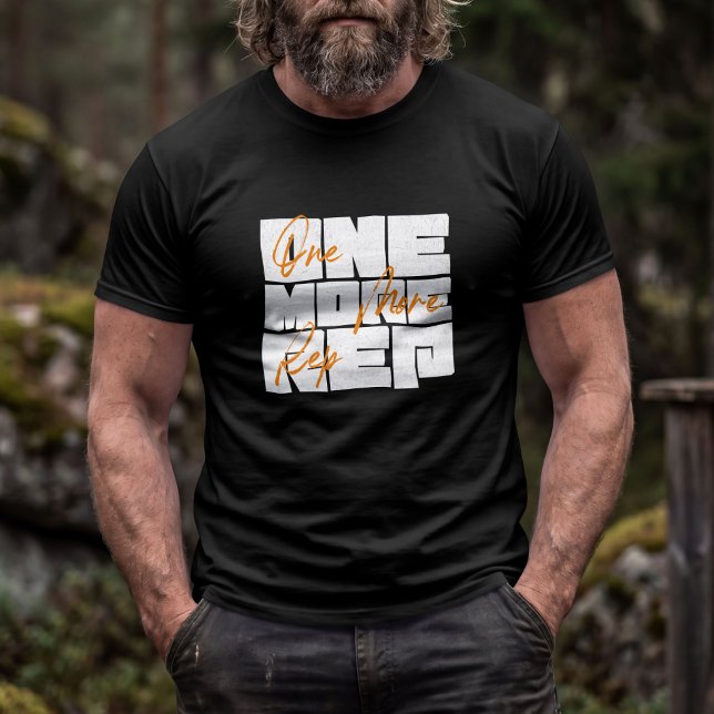 T-shirt Une typographie de motivation pour une répétition  (Créateur téléchargé)