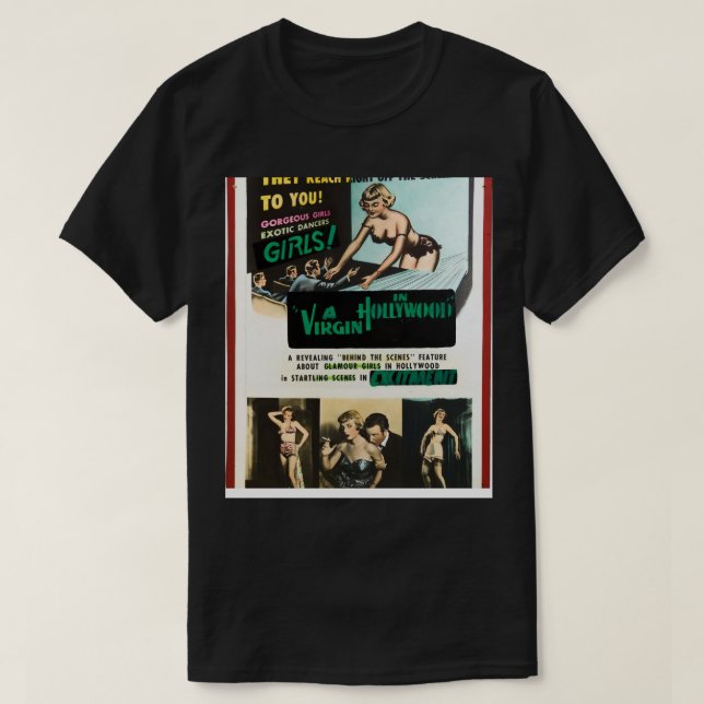 T-shirt Une vierge à Hollywood 1953 (Design devant)