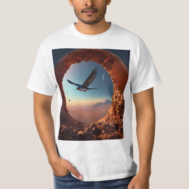 T-shirt Une vision en pleine ascension (Devant)