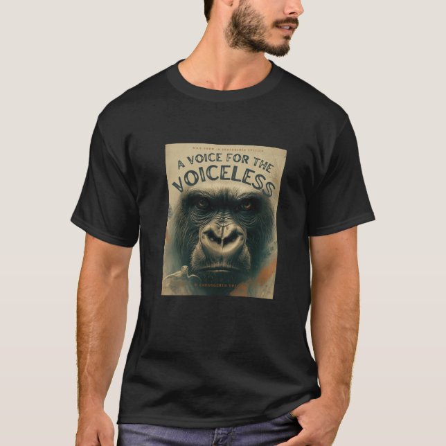 T-shirt Une voix pour les sans-voix (Devant)