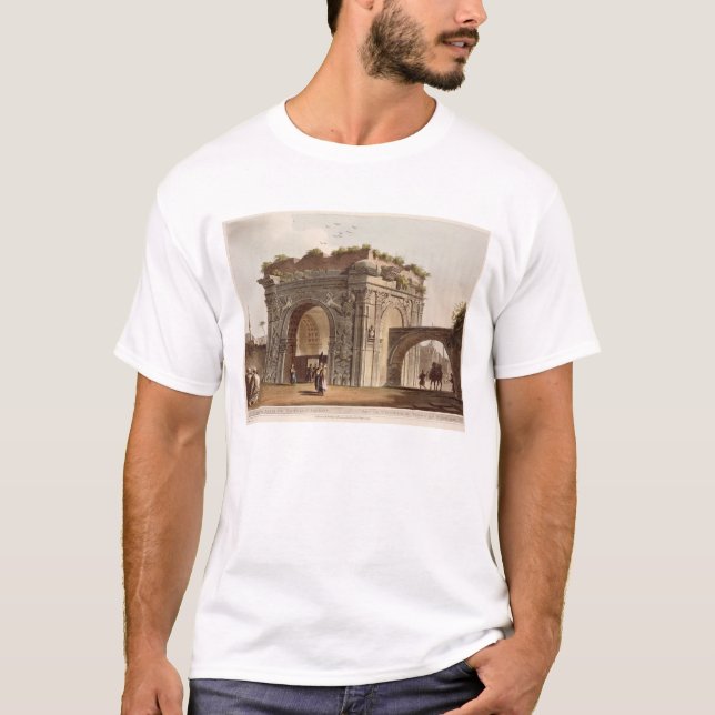 T-shirt Une voûte triomphale de Tripoli dans Barbarie, (Devant)