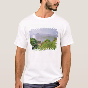 T-shirt Une vue d'Ailsa Craig et l'île d'Arran, 1860