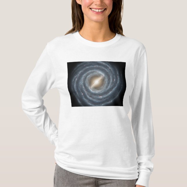T-shirt Une vue de notre propre Galaxie Lactée (Devant)