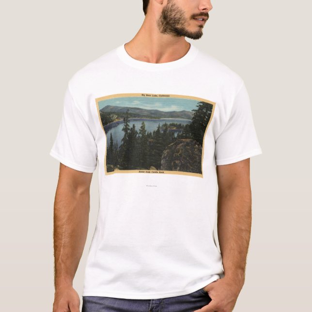 T-shirt Une vue du lac du Castle rock (Devant)