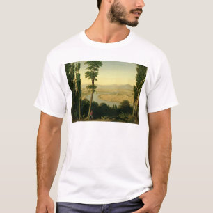 T-shirt Une vue du Tibre et de la Campanie romaine
