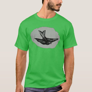 T-shirt une zone de mt en argent