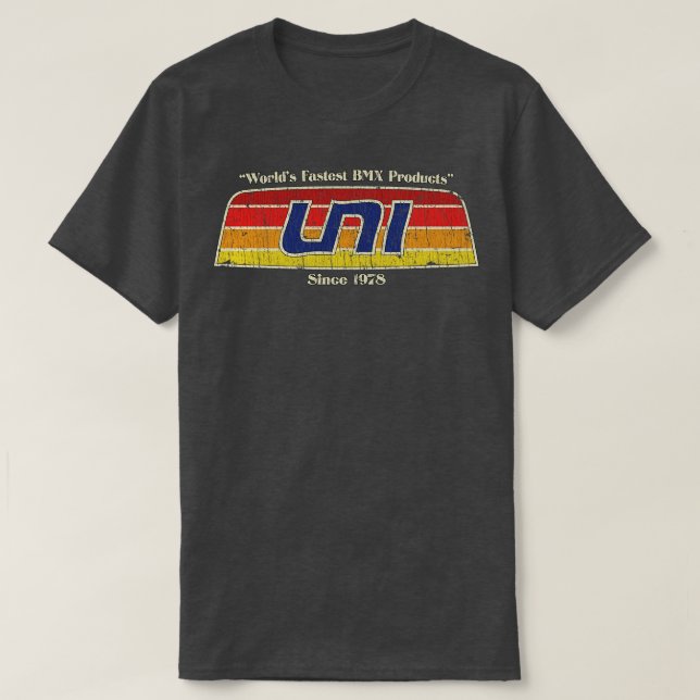 T-SHIRT UNI BMX 1978 (Design devant)