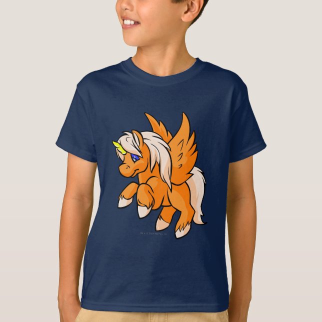 T-shirt Uni orange (Devant)