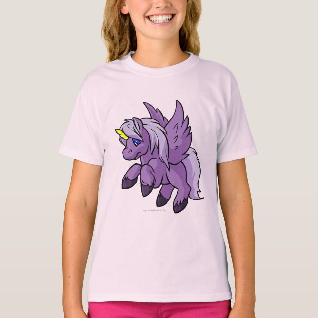 T-shirt Uni pourpre (Devant)