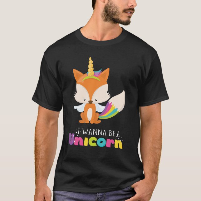 T-shirt unicorn (Devant)