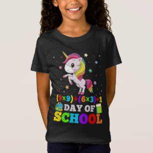 T-Shirt Unicorn 100 Jours plus intelligent