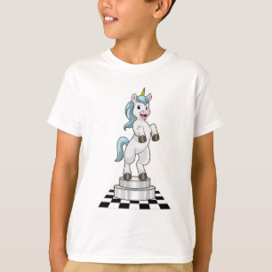 T-shirt Unicorn at Chess