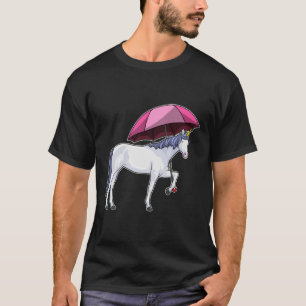 T-shirt Unicorn avec Umbrella