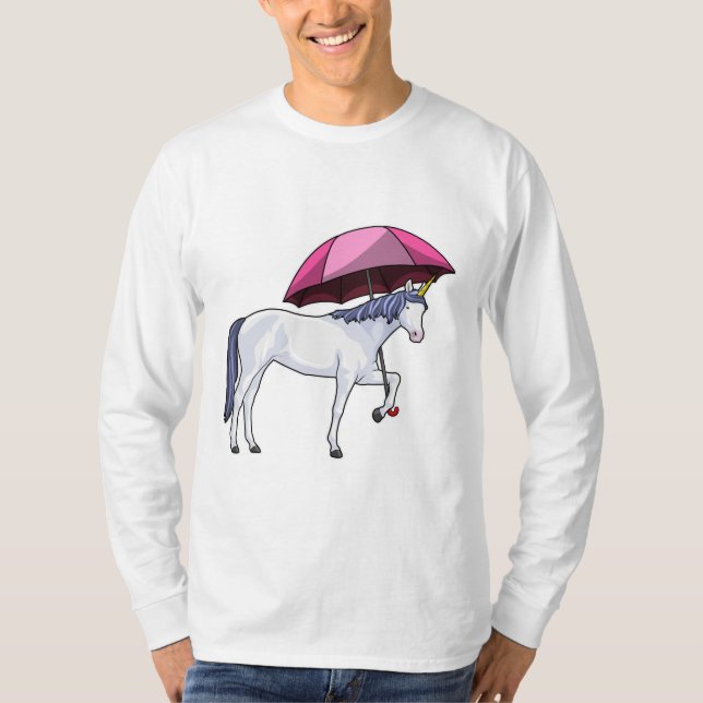 T-shirt Unicorn avec Umbrella (Devant)