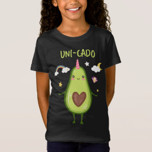T-Shirt Unicorn Avocado Guacamole Toast Gras vert sain