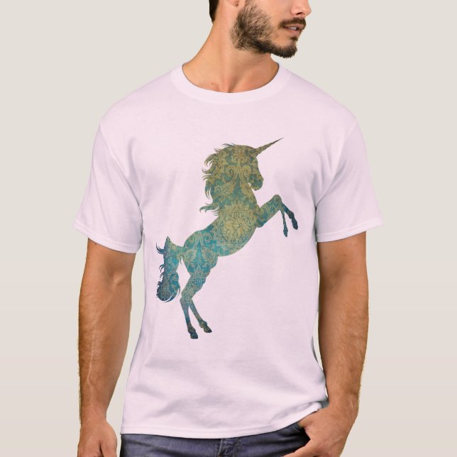 T-shirt Unicorn Blues (Devant)
