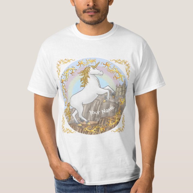 T-shirt Unicorn Castle (Devant)