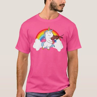 T-shirt Unicorn Chord Music Band Artiste Bow Rainbow Fanta