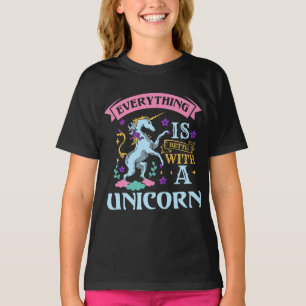 T-shirt Unicorn cite un cadeau de chemise