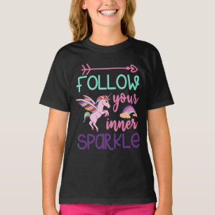 T-shirt Unicorn cite un cadeau de chemise