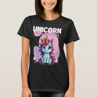 T-shirt Unicorn Cornes Pour Aventure Unicorn