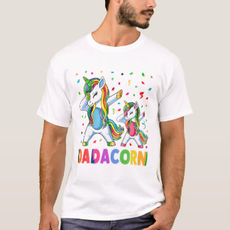 T-shirt Unicorn Dadacorn Père
