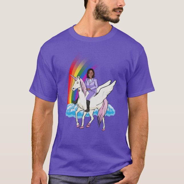 T-SHIRT UNICORN DE KAMALA HARRIS (Devant)