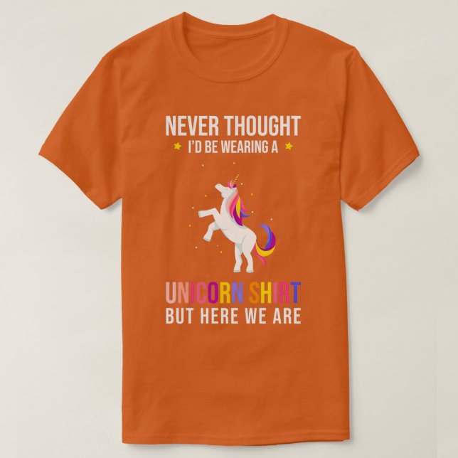 T-shirt Unicorn Dit Funny Unicorn (Design devant)