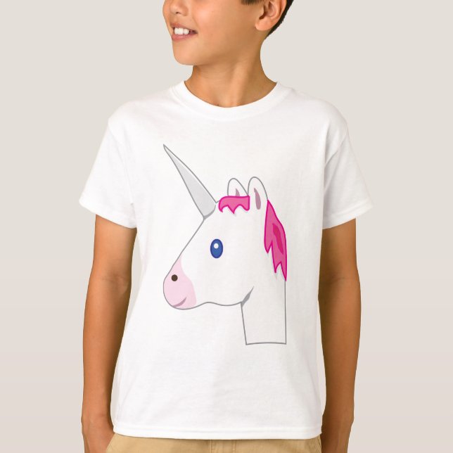 T-shirt Unicorn emoji (Devant)