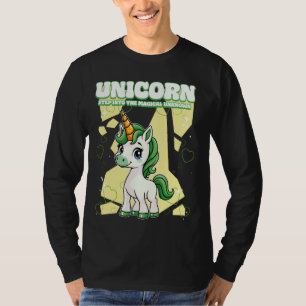 T-shirt Unicorn Étape Dans La Magique Unicorn Inconnu