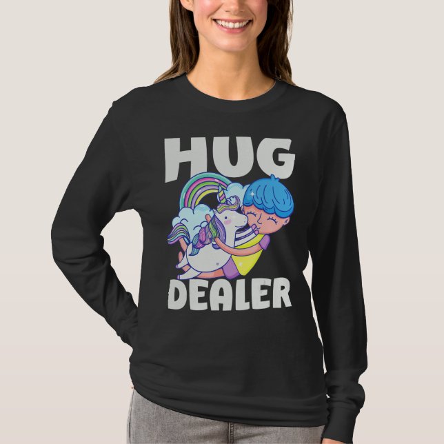 T-shirt Unicorn Funny Dealer (Devant)
