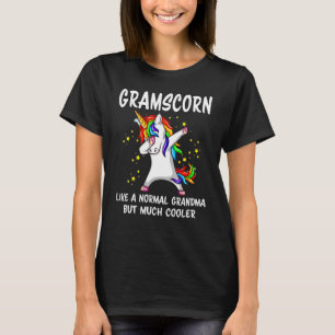 T-shirt Unicorn Grandma Grams Corn Mothers Day