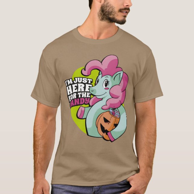 T-shirt Unicorn Halloween amis (Devant)
