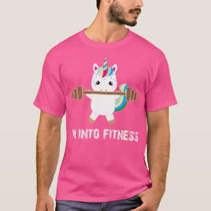 T-shirt Unicorn I'M In Fitness Bodybuilding Workout Weig