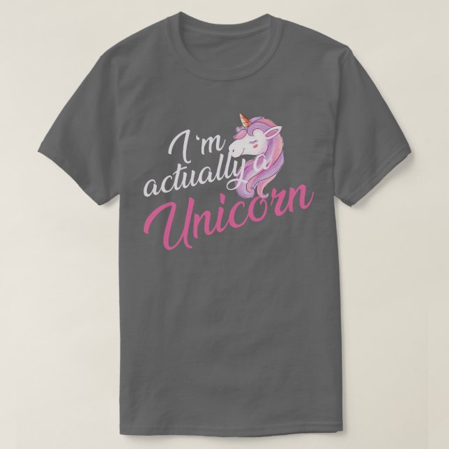T-shirt Unicorn Je suis vraiment une licorne (Design devant)