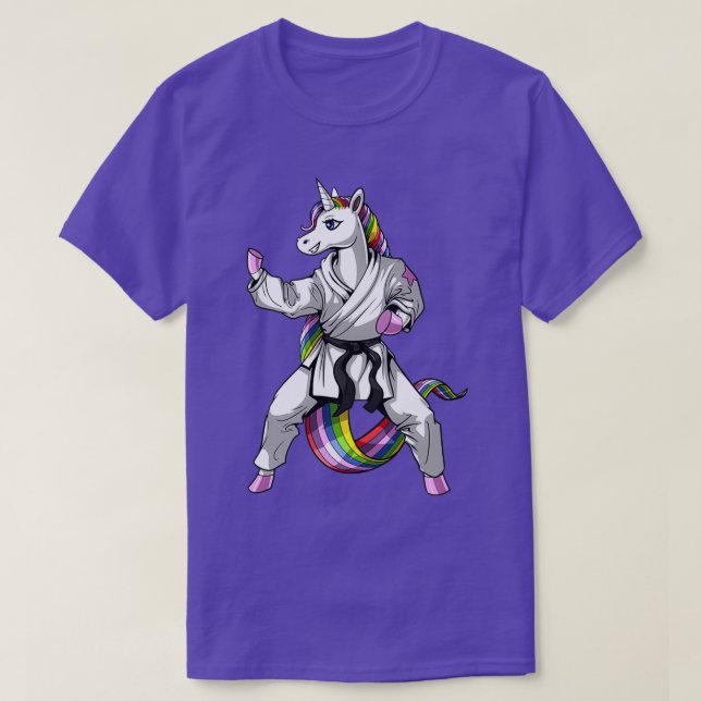 T-shirt Unicorn Karate (Design devant)