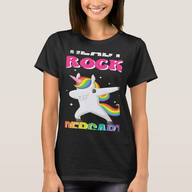 T-shirt Unicorn Kindergarten Teacher 1st Day of School (Devant)