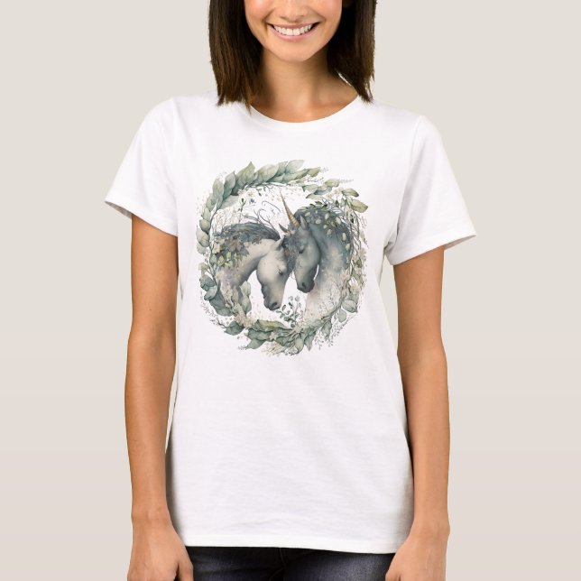 T-shirt Unicorn Love (Devant)