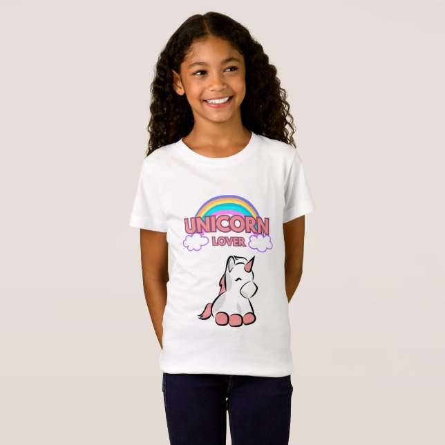T-Shirt UNICORN LOVER (Devant entier)