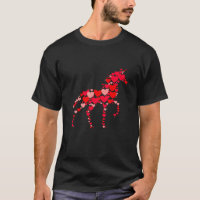 Unicorn Lover mignon Amour Coeurs Animaux Couples 