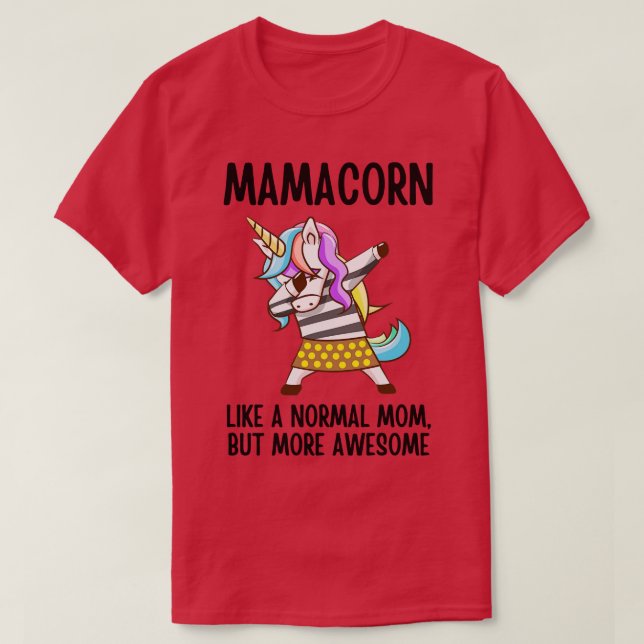T-shirt Unicorn Maman 2 (Design devant)