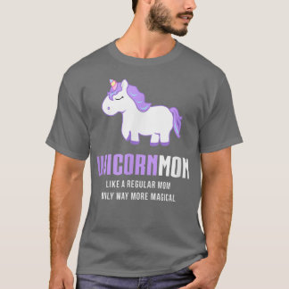 T-shirt Unicorn Maman, Drôle mignon cadeau magique