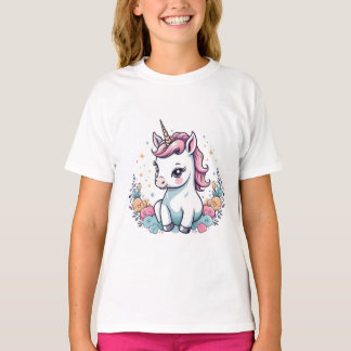 T-shirt Unicorn mignonne bébé pour filles