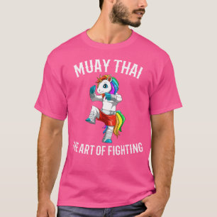 T-shirt Unicorn Muay Thai Fighter Thai Boxing Kickboxing U