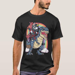 T-shirt Unicorn Ninja équitation Dinosaur