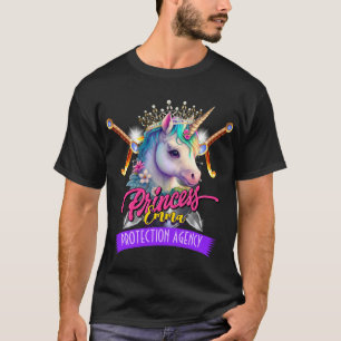 T-shirt Unicorn personnalisée Princess Protection Agency P
