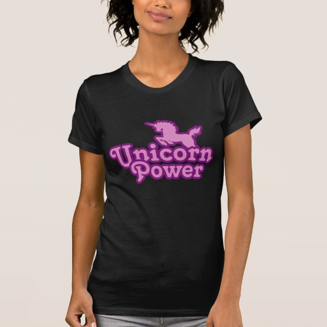 T-shirt Unicorn Power ! (Devant)