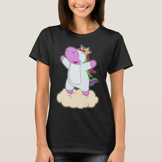 T-shirt Unicorn Prince Crown (Devant)