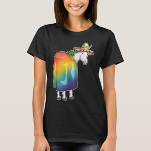 T-shirt Unicorn Rainbow casquette mexicain